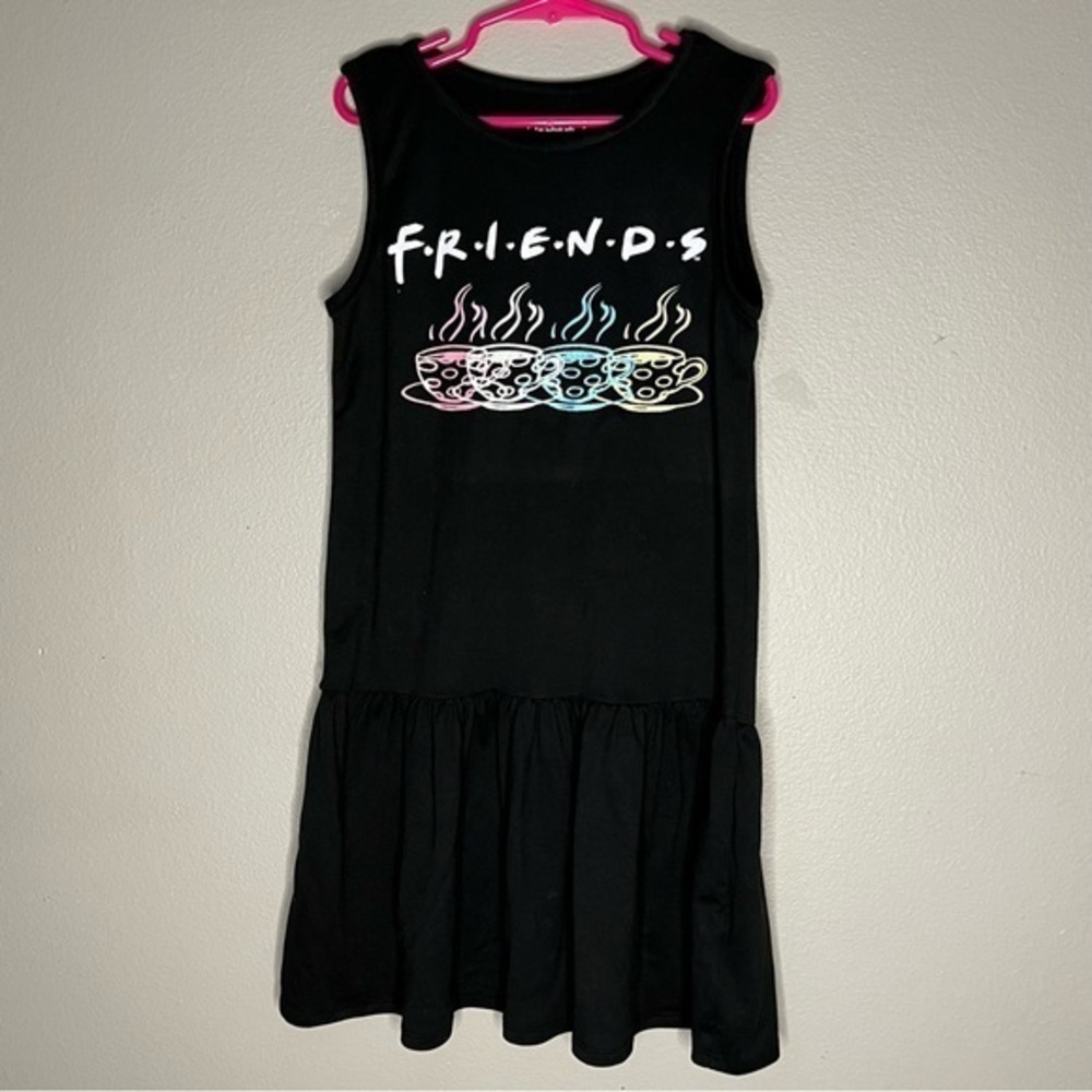 Friends girls dress size 7/8 black Rr